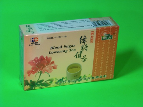 Чай для снижения сахара в крови (Blood sugar lowering tea). В упаковке: 16 пакетиков по 26 гр.